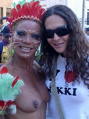 Nikki at tha gayparade !